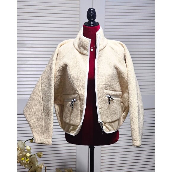 Cools Club Women's Natural Jacket Australia Oversized Size 12 2201 - Picture 7 of 15